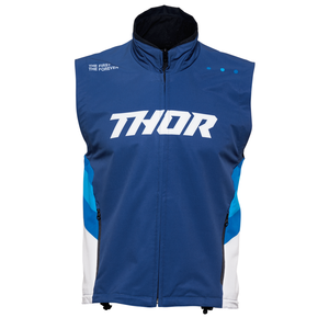 Thor Warm-Up Vest - Navy/White